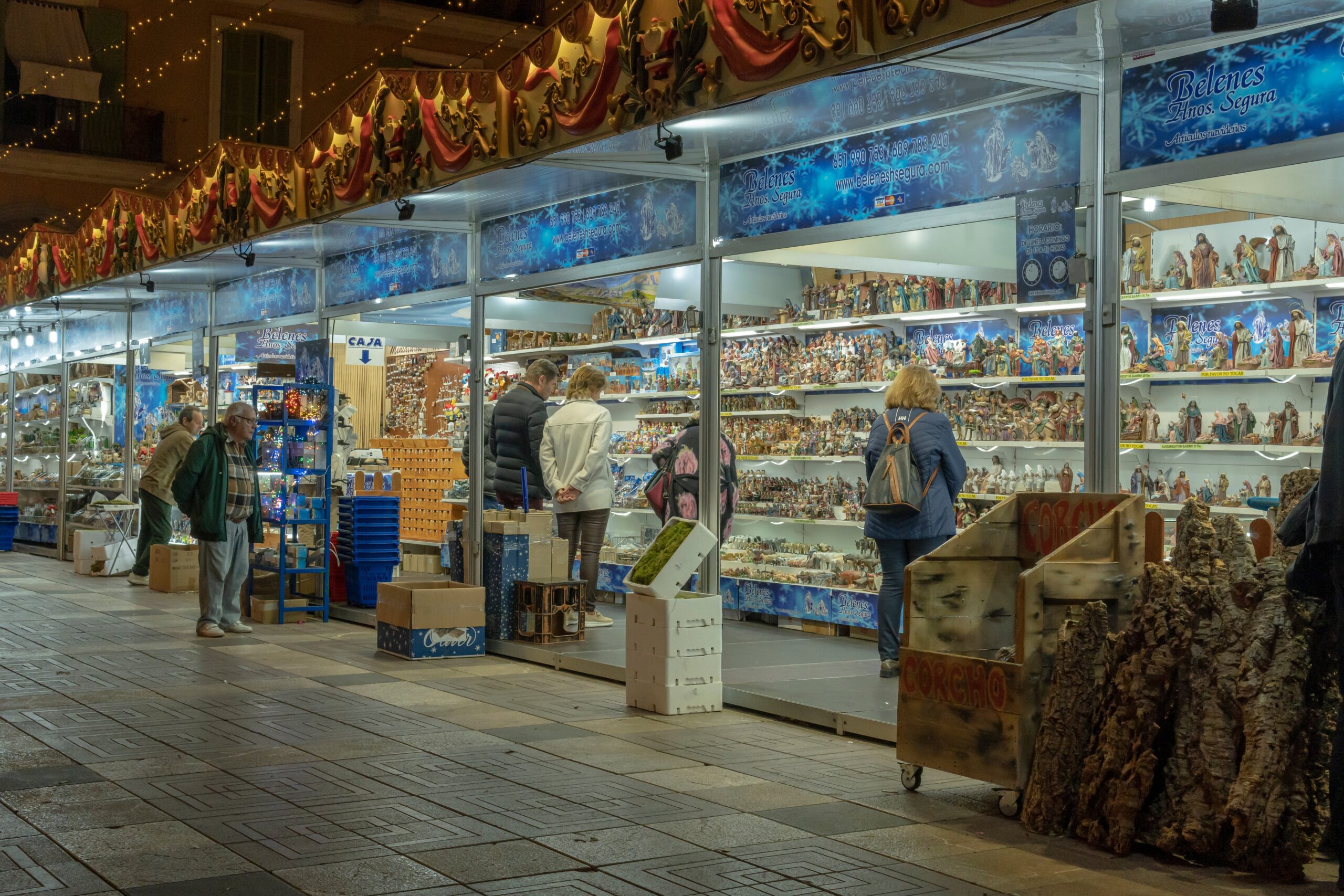 The Christmas Market on Plaza Mayor enchants with its traditional stalls and festive ambiance.