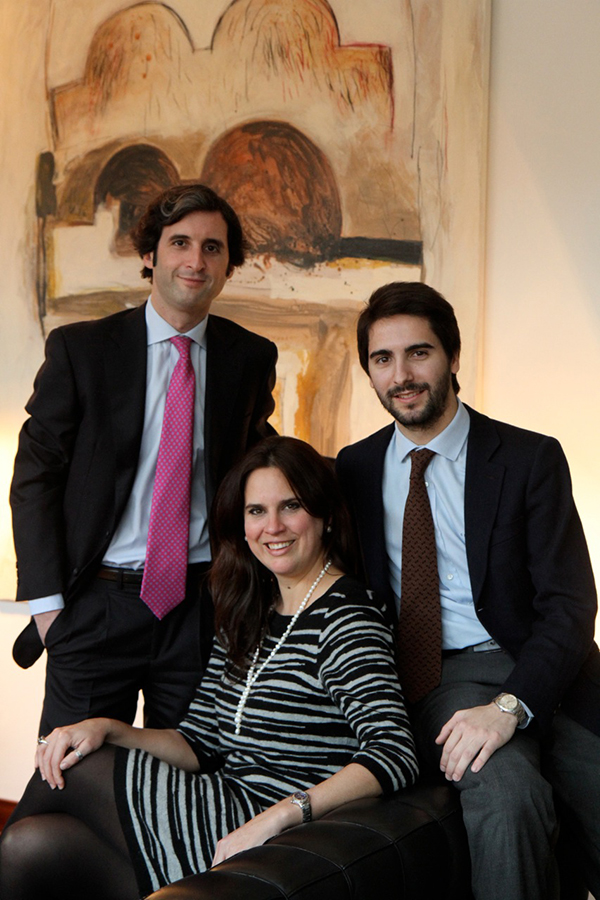 Daniel Olabarria Vaquero, Francisca Buchner, Gabriel Buades Castella (from left to right)