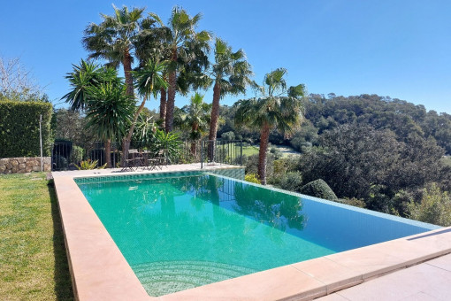 Pool with splendid views