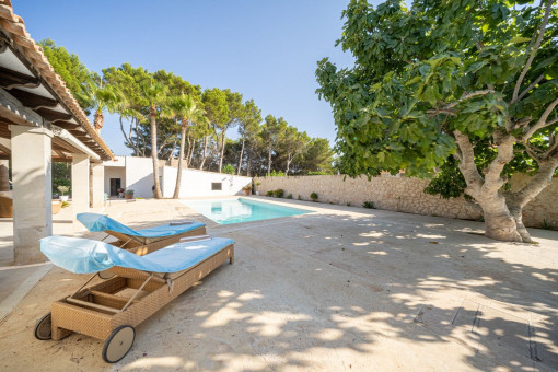 Beautiful pool area