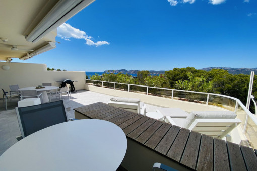 Apartment with panoramic sea views in Nova Santa Ponsa