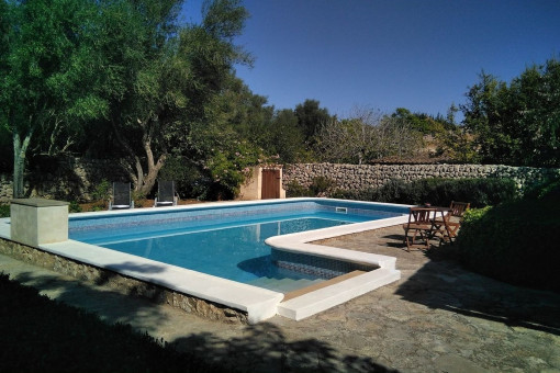 Pool with lots of privacy