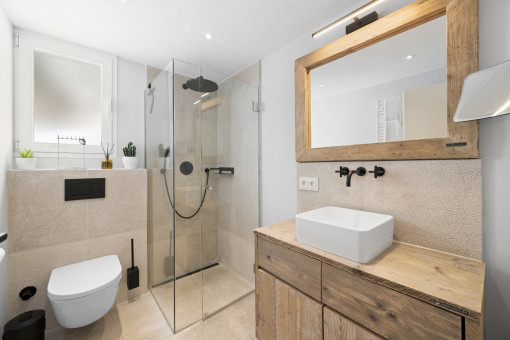 Modern bathrooms