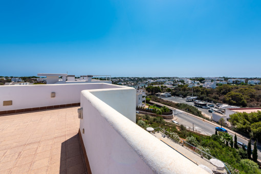 Views up to the harbour