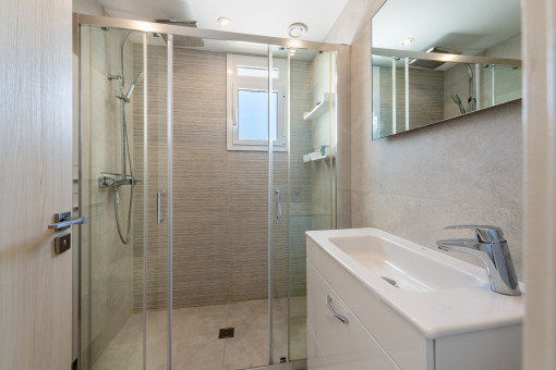 Bathroom with shower