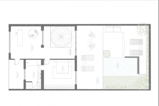 Floor plan second floor