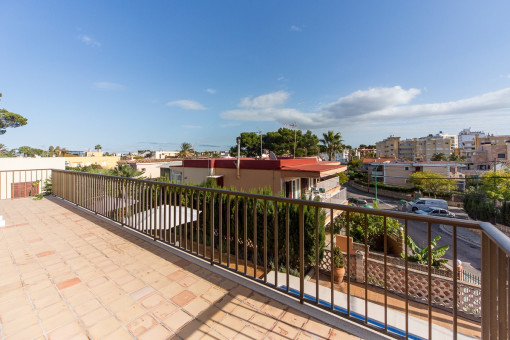 Sunny balcony