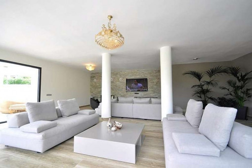 Luxury living area