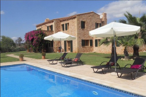 Wonderful Finca In Porto Cristo With Pool Tennis Court And Sea