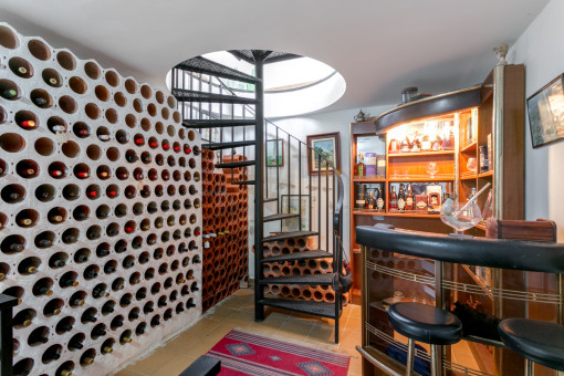 Charming wine cellar