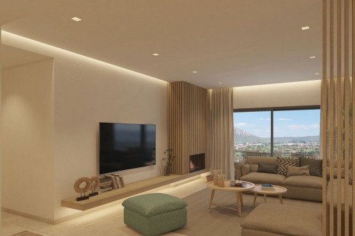 Living area with a view