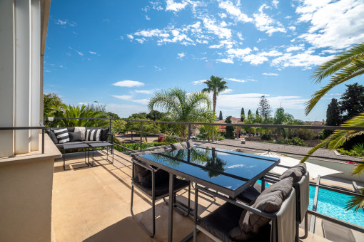 Balcony with a view