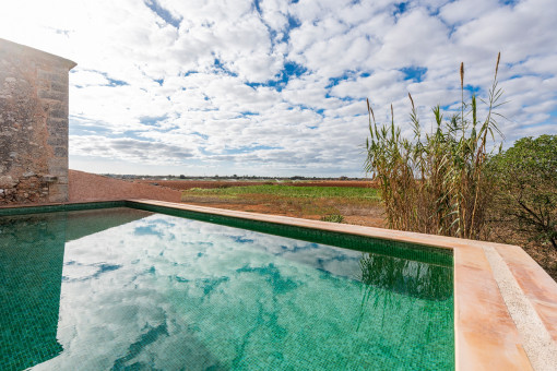 Landscape and pool views