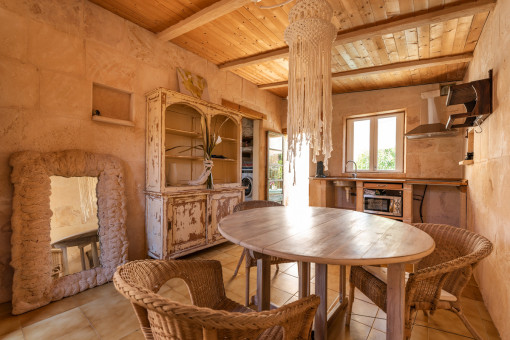 Summer house with kitchen