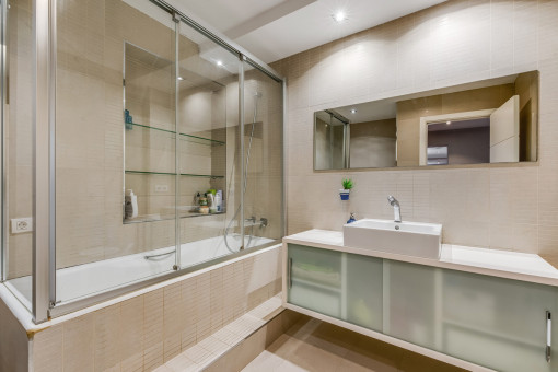 Bathroom with bath tub