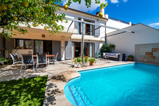 Pool area and terrace