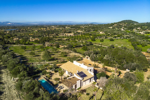 Exterior view of the finca