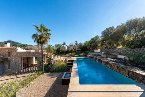 View of the pool