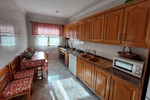 Rustic, wooden kitchen