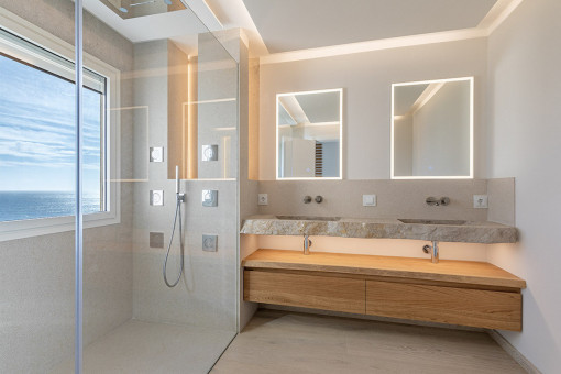 Bathroom with shower