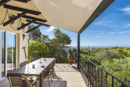 Balcony with a view