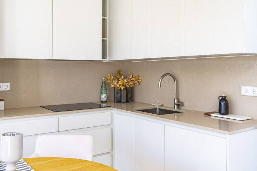 Kitchen with plenty of storage space