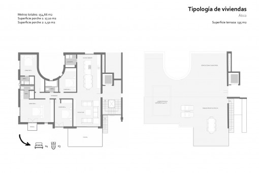 Floorplan penthouse