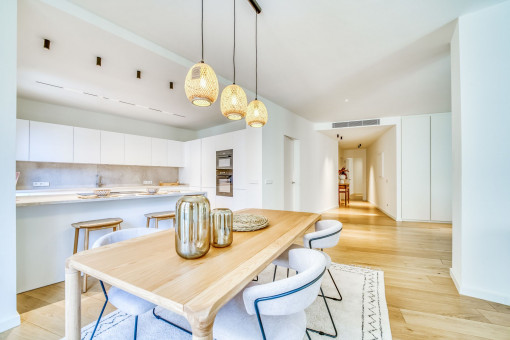 Elegant dining area