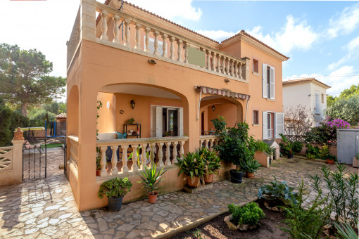 Exterior view of the house with 2 living units