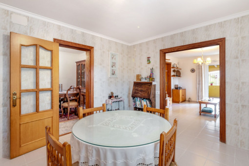 Dining area kitchen