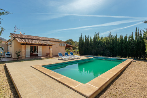 Beautiful pool area