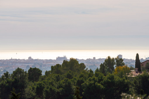 Panorama views as far as Palma