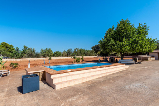 Beautiful pool area