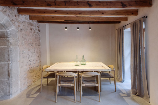 Dining area from the townhouse