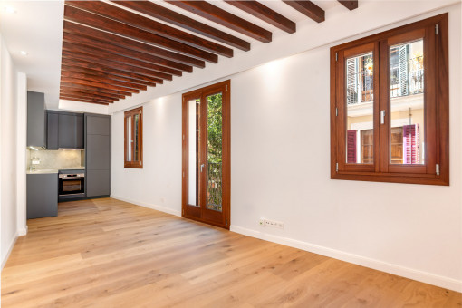 Living and dining area