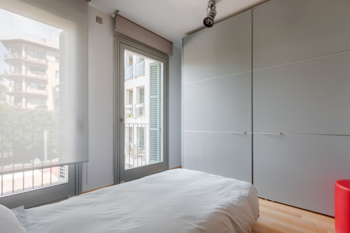 Large built-in wardrobes