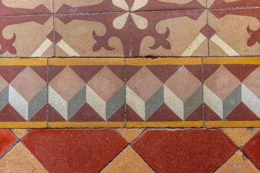 Original mallorcan floors