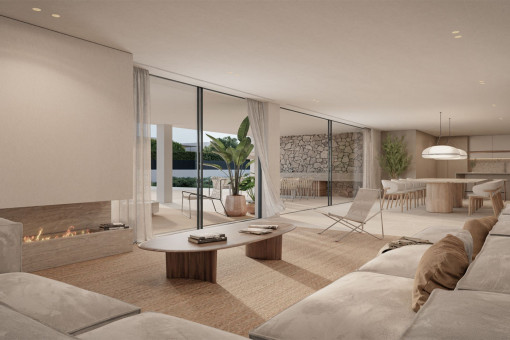 Living area render