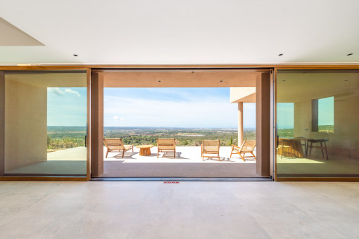 Living area with amazing views