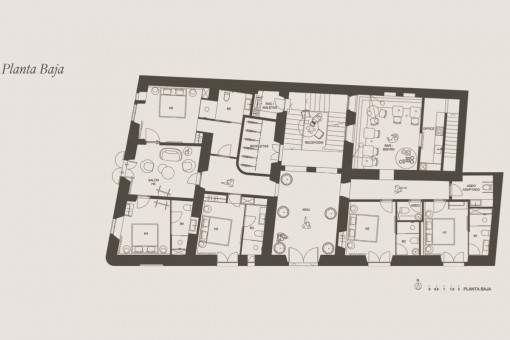 Construction plan Ground floor