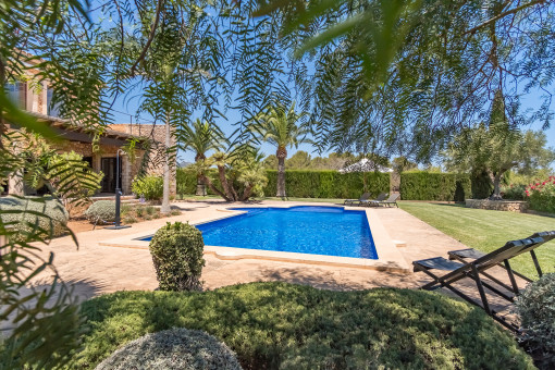 Beautiful pool area