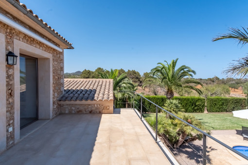 Terrace of the living area