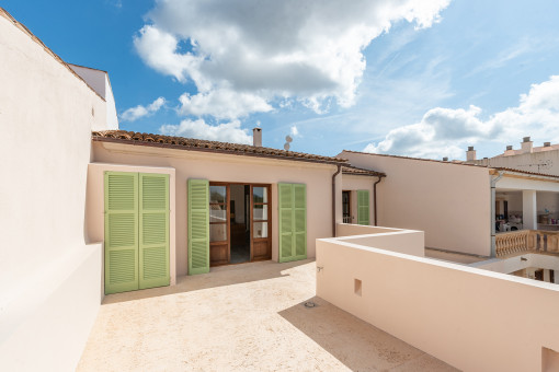 Terrasse on the first floor