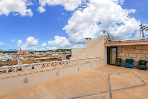 Rooftop terrace