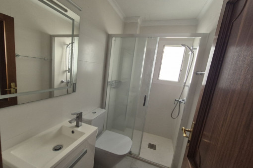 Bathroom with walk-in shower