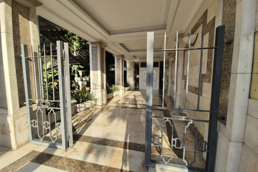 Entrance of the building