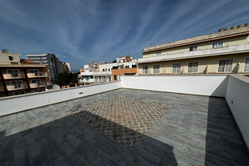 Large roof terrace