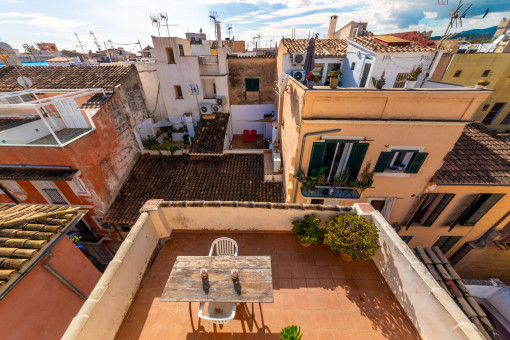 Terrace from above