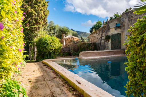 Beautiful pool area