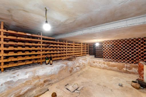 Private wine cellar